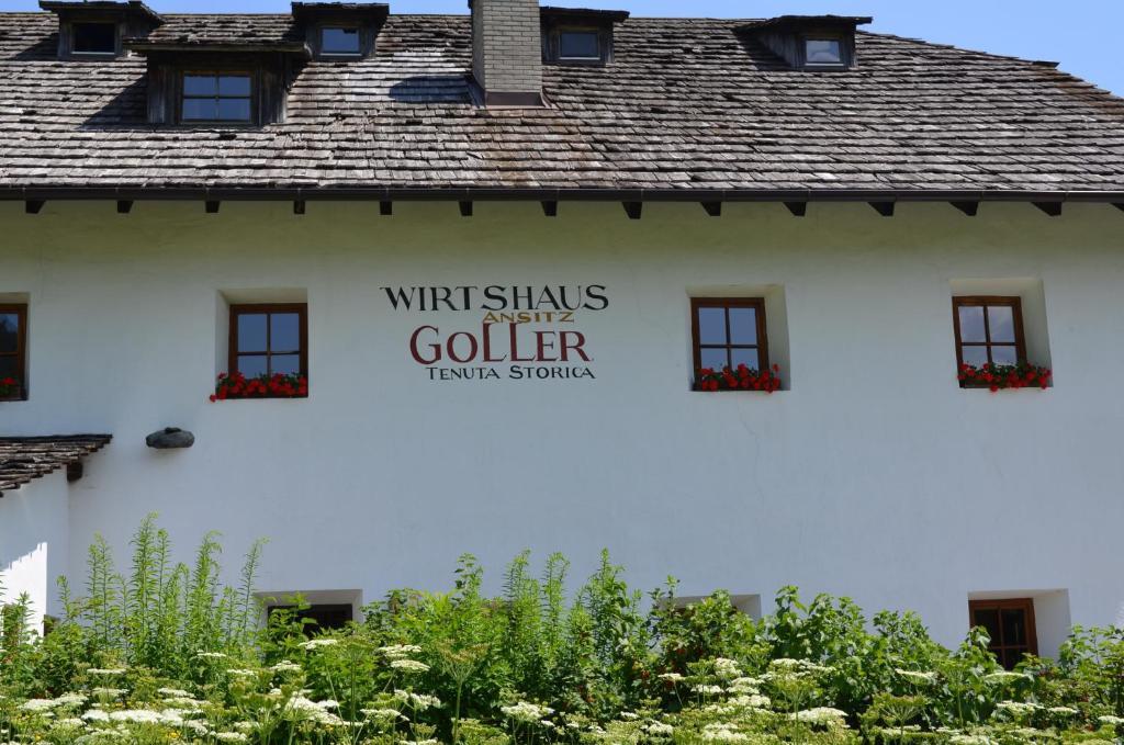 Hotel Ansitz Goller Rasun di Sopra Esterno foto